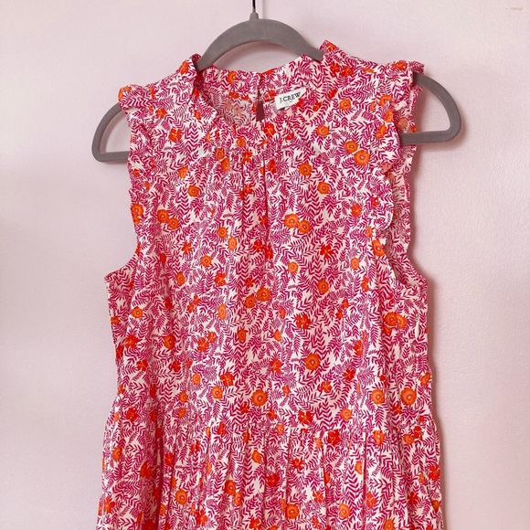 Floral J Crew Midi Dress - Picture 2 of 3
